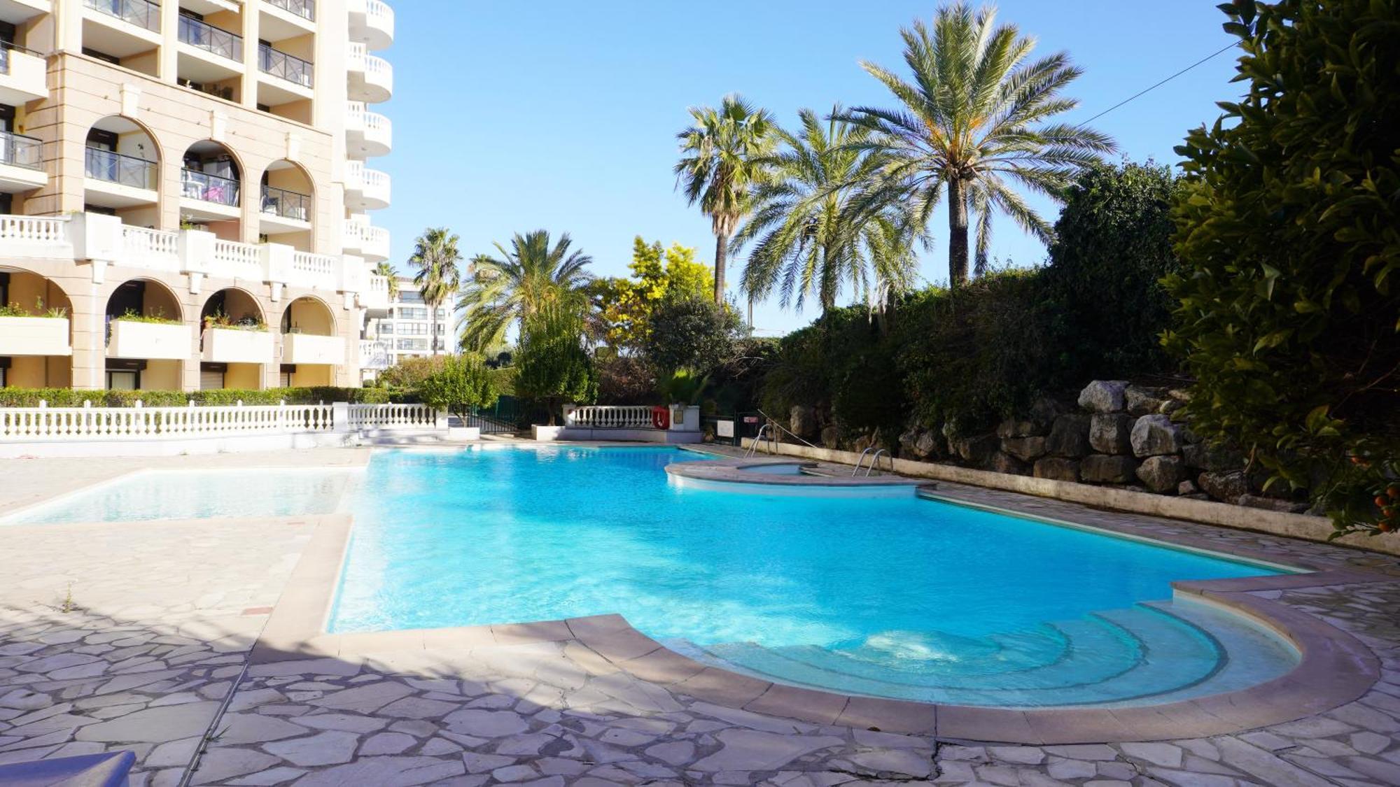 Appartement 556, Vue Mer Et Piscine By Palmazur Vacances Канны Экстерьер фото