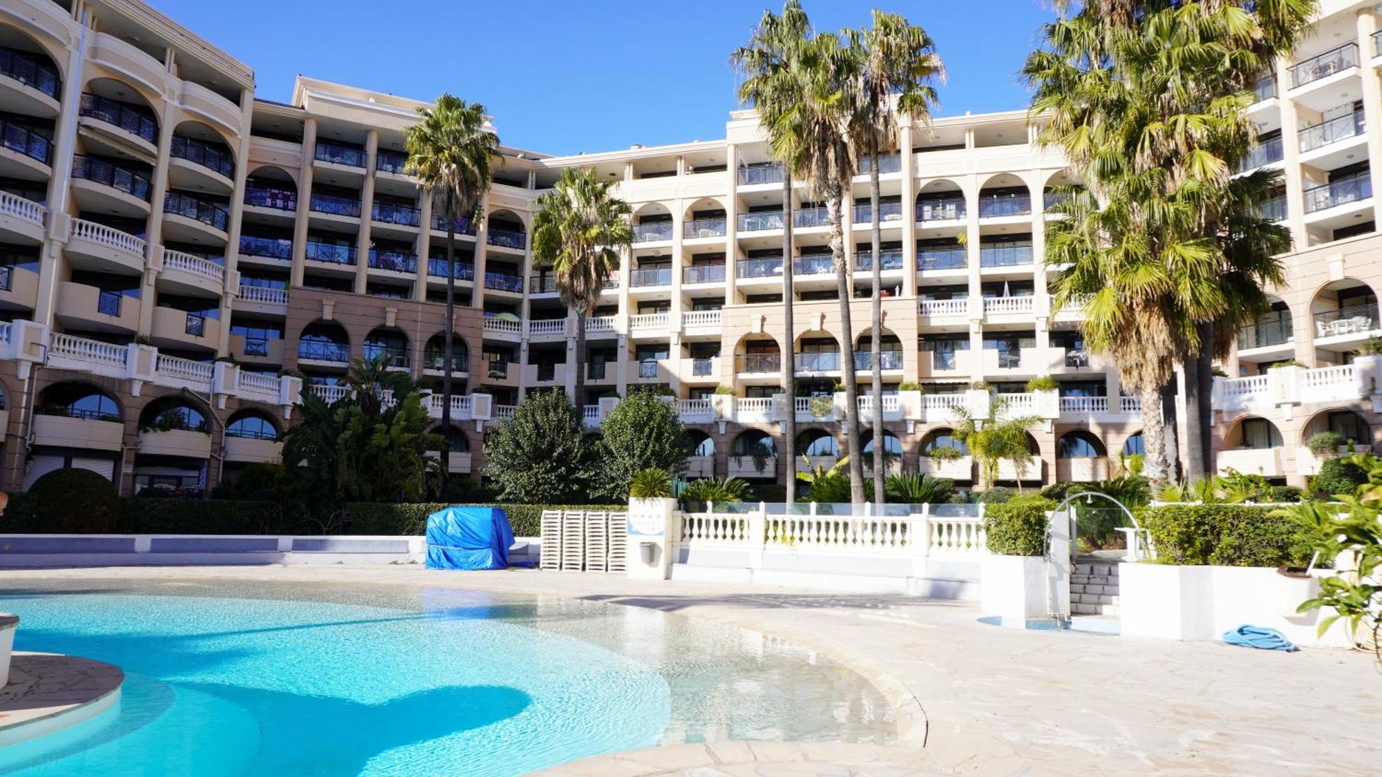 Appartement 556, Vue Mer Et Piscine By Palmazur Vacances Канны Экстерьер фото