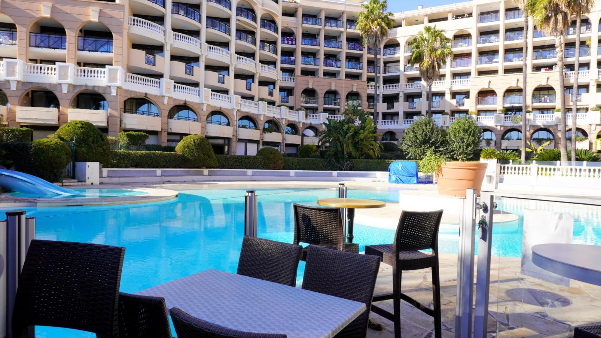 Appartement 556, Vue Mer Et Piscine By Palmazur Vacances Канны Экстерьер фото