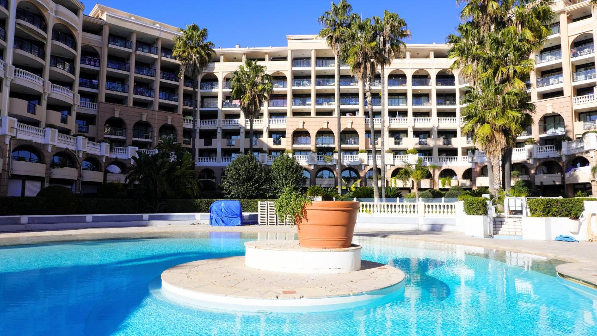 Appartement 556, Vue Mer Et Piscine By Palmazur Vacances Канны Экстерьер фото